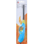 Comfortable gas lighter 26.6 cm (blue) - (871125222432_BLUE)