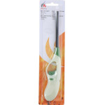 Comfortable gas lighter 26.6 cm (green) - (871125222432_GREEN)