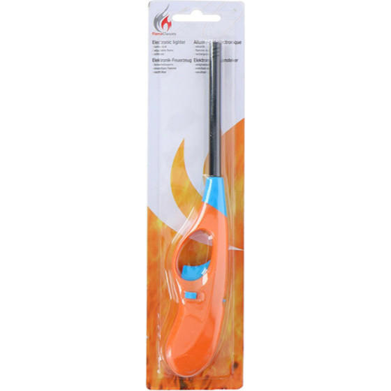 Comfortable gas lighter 26.6 cm (orange) - (871125222432_ORANGE)