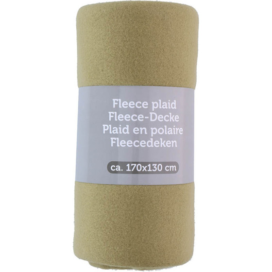 Fleece blanket 170x130 (Green) - (8711252495125GREEN)