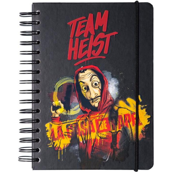 House of Paper - Notebook A5 - (CTFBA50018)
