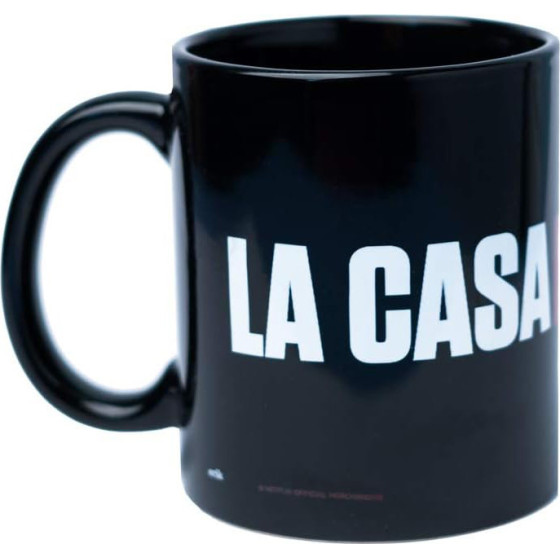 La Casa De Papel - Ceramic mug in gift box 330 ml (La Casa De Papel Logo) - (TAZ024)