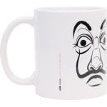 La Casa De Papel - Ceramic mug in gift box 330 ml (La Casa De Papel Mask) - (TAZ026)