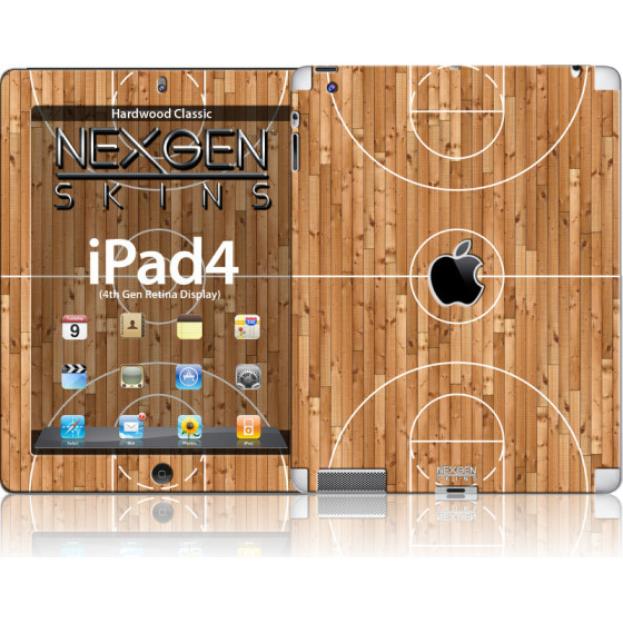 Nexgen Skins with 3D effect for iPad 2/3/4 (Hardwood Classic 3D) - (IPAD40029)