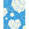 Nexgen Skins with 3D effect for iPad 2/3/4 (Hearts and Daisies 3D) - (IPAD40030)