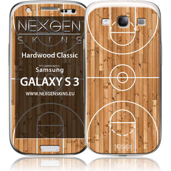 Nexgen Skins with 3D effect for Samsung Galaxy S3 (Hardwood Classic 3D) - (GAL30029)