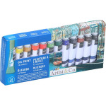 Oil paints in 12 ml tubes of 12 colors - (8711252185859)