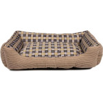Soft bed sofa for a dog 75 x 58 x 19 cm size. L (beige) - (8711252180090BEIGE)