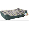 Soft bed sofa for a dog 75 x 58 x 19 cm size. L (green) - (8711252180090GREEN)