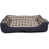 Soft bed sofa for a dog 75 x 58 x 19 cm size. L (navy blue) - (8711252180090BLACK)