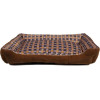 Soft bed sofa for a dog 90 x 70 x 20 cm, size XL (brown) - (8711252180106BROWN)
