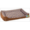 Soft bed sofa for a dog 90 x 70 x 20 cm, size XL (brown) - (8711252180106BROWN)