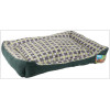 Soft bed sofa for a dog 90 x 70 x 20 cm, size XL (green) - (8711252180106GREEN)