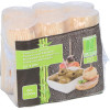 Toothpicks 6x100 pcs. natural bamboo - (8711252092515)