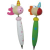 WOODEN - Wooden unicorn, dragon ballpoint pen - random color selection - (1580269)