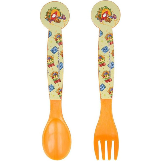 Super Zings - Cutlery set (Spoon and fork) - (10317)