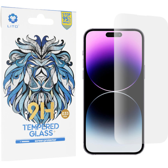 Lito - 2.5D Classic Glass - Iphone 14 Pro Max - Clear