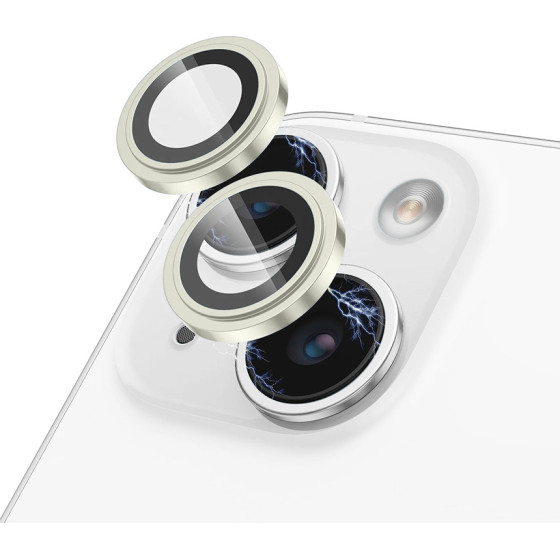 Lito - S+ Camera Glass Protector - iPhone 15 / iPhone 15 Plus - Yellow
