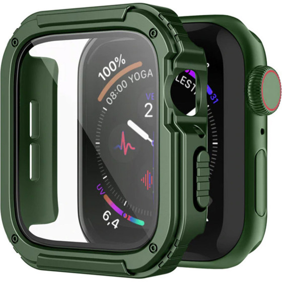 Lito - Watch Armor 360 Case + Screen Protector - Apple Watch 1 / 2 / 3 (38mm) - Green
