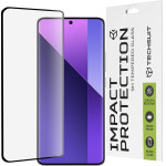 Techsuit - 111D Full Cover / 3D Curved - Xiaomi Redmi Note 13 Pro+ 5G / 14 Pro 5G / 14 Pro 4G / 14 Pro+ 5G / Poco X7 - Black