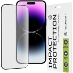 Techsuit - 111D Full Cover / Full Glue Glass - iPhone 14 Pro Max - Black