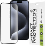 Techsuit - 111D Full Cover / Full Glue Glass - iPhone 15 Pro - Black