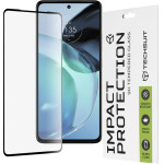 Techsuit - 111D Full Cover / Full Glue Glass - Motorola Moto G72 - Black