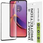 Techsuit - 111D Full Cover / Full Glue Glass - Motorola Moto G84 - Black