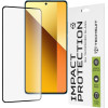 Techsuit - 111D Full Cover / Full Glue Glass - Xiaomi Redmi Note 13 5G - Black