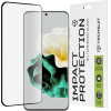 Techsuit - 111D Full Cover / Full Glue Glass / 3D Curved Screen - Huawei P60 - Black