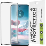 Techsuit - 111D Full Cover / Full Glue Glass / 3D Curved Screen - Motorola Edge 40 Neo - Black