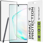 Techsuit - 111D Full Cover / Full Glue Glass / 3D Curved Screen - Samsung Galaxy Note 10 Plus 4G / Note 10 Plus 5G - Black