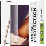 Techsuit - 111D Full Cover / Full Glue Glass / 3D Curved Screen - Samsung Galaxy Note 20 Ultra 4G / Note 20 Ultra 5G - Black