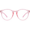 Techsuit - Anti-Blue Light Glasses Reflex PC - Round - Pink - (PC28003-C5)