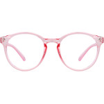 Techsuit - Anti-Blue Light Glasses Reflex PC - Round - Pink - (PC28003-C5)