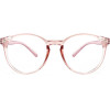 Techsuit - Anti-Blue Light Glasses Reflex PC - Round - Transparent Brown - (PC28003-C4)
