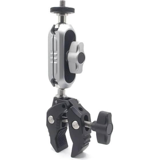Techsuit - Bike Handlebar Mount (JX-006) - for GoPro, 1/4 Screw, Multifunctional - Black