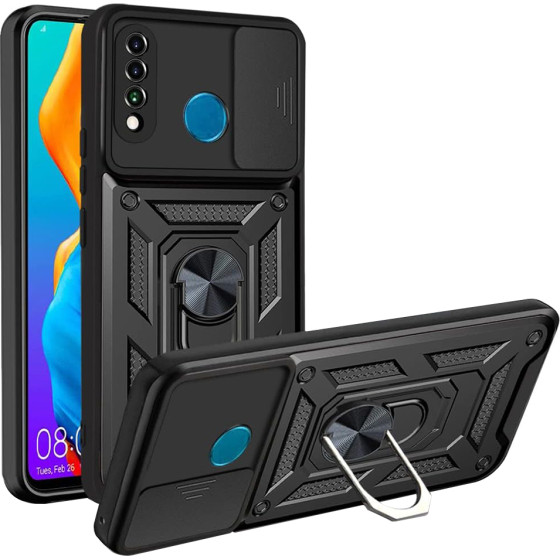 Techsuit - CamShield Series - Huawei P30 Lite / P30 Lite New Edition - Black