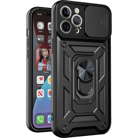 Techsuit - CamShield Series - iPhone 12 Pro Max - Black