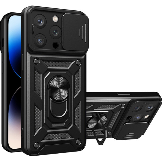 Techsuit - CamShield Series - iPhone 14 Pro Max - Black