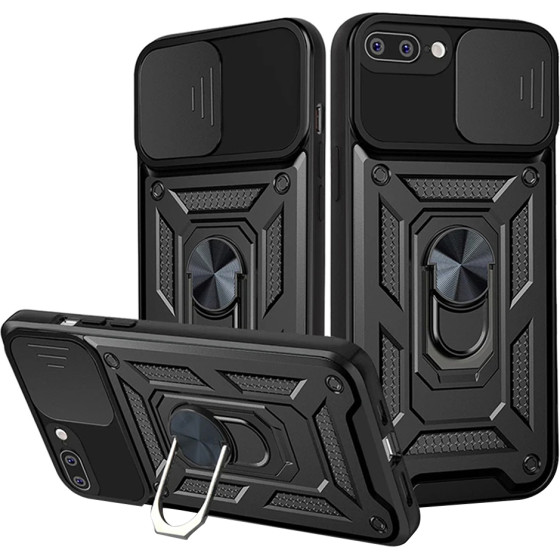 Techsuit - CamShield Series - iPhone 7 Plus / iPhone 8 Plus - Black