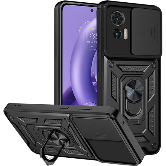Techsuit - CamShield Series - Motorola Edge 30 Neo - Black