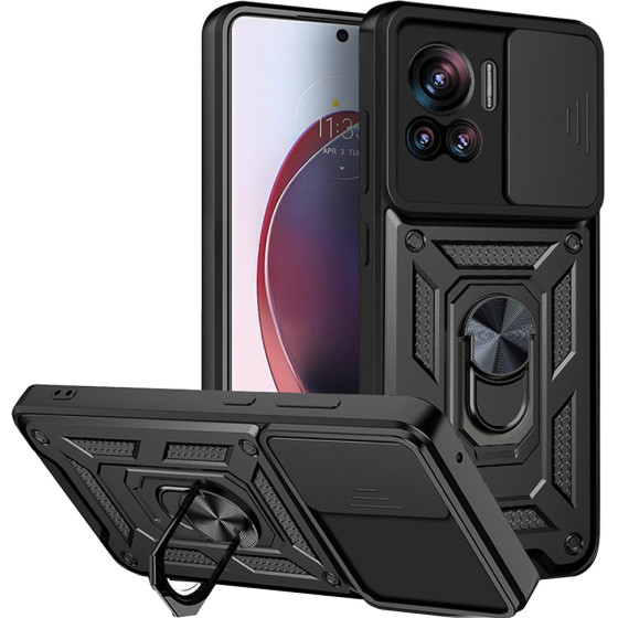 Techsuit - CamShield Series - Motorola Edge 30 Ultra - Black