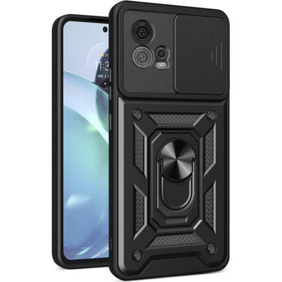 Techsuit - CamShield Series - Motorola Moto G72 - Black