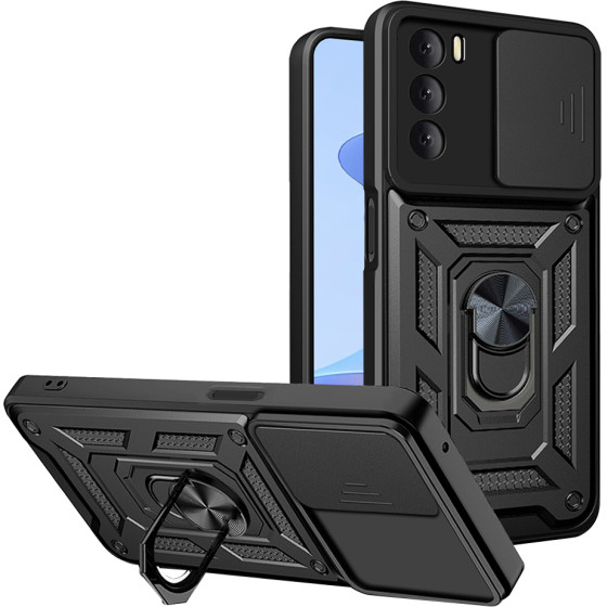 Techsuit - CamShield Series - Oppo A16 / A16s / A54s - Black