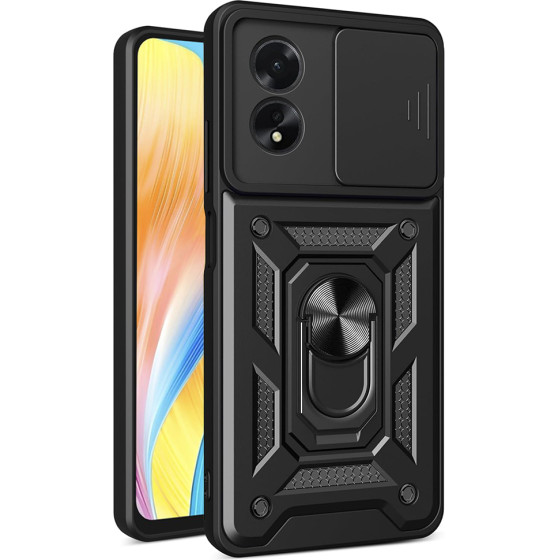 Techsuit - CamShield Series - Oppo A38 / A18 - Black