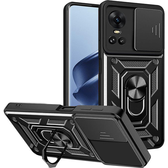 Techsuit - CamShield Series - Oppo Reno10 / Reno10 Pro - Black