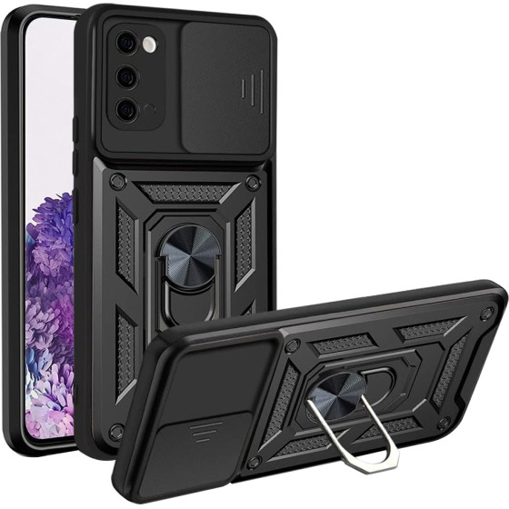 Techsuit - CamShield Series - Samsung Galaxy S20 4G / S20 5G - Black
