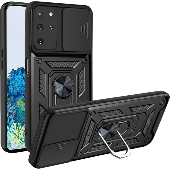 Techsuit - CamShield Series - Samsung Galaxy S20 Plus 4G / S20 Plus 5G - Black