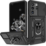 Techsuit - CamShield Series - Samsung Galaxy S20 Ultra 4G / S20 Ultra 5G - Black